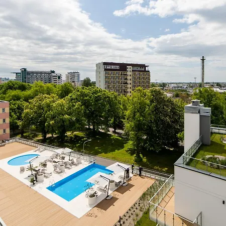 Z Widokiem D607, D408 Basen Fitnes Garaz Bawialnia Parking W Cenie - Nadmorskie Tarasy-kolobrzeg Apartamento Kołobrzeg